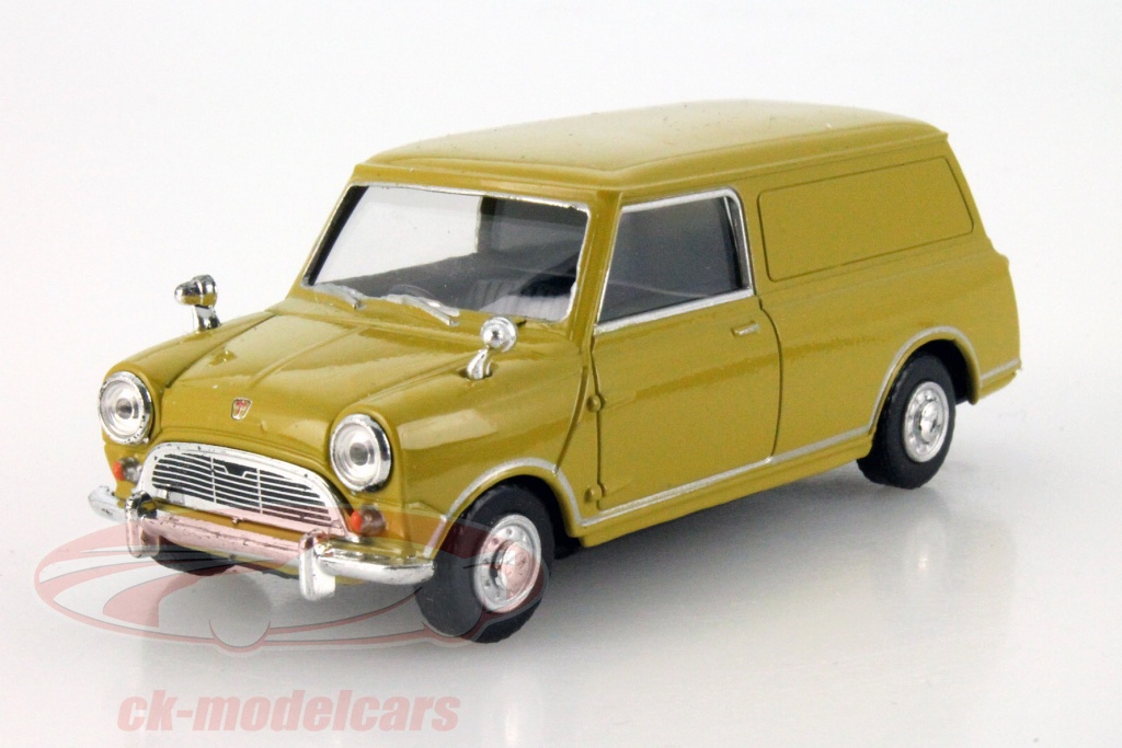 Mini van green yellow 1:43 Cararama