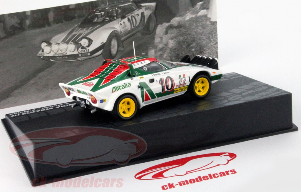 Lancia Stratos HF Nr.434 Rallye Tour de France 1976, Spark 1/43 scale