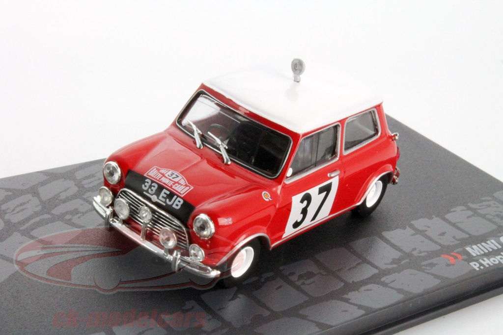 Altaya 1:43 Mini Cooper S #37 Rallye Monte Carlo 1964 Hopkirk / Liddon ...