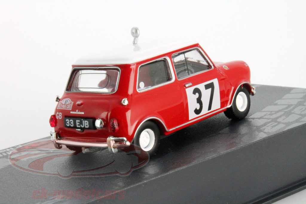 A collectible scale model Mini Cooper S Rally Monte-Carlo from Altaya