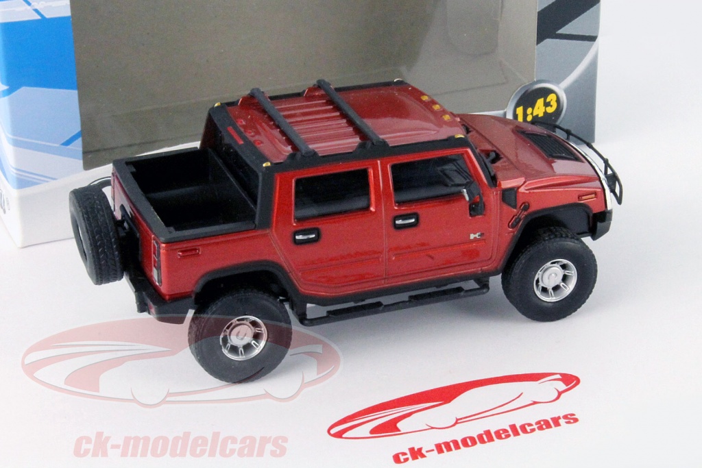 Cararama 1:43 Hummer H2 SUT rot 433ND Modellauto 433ND 4891965433004