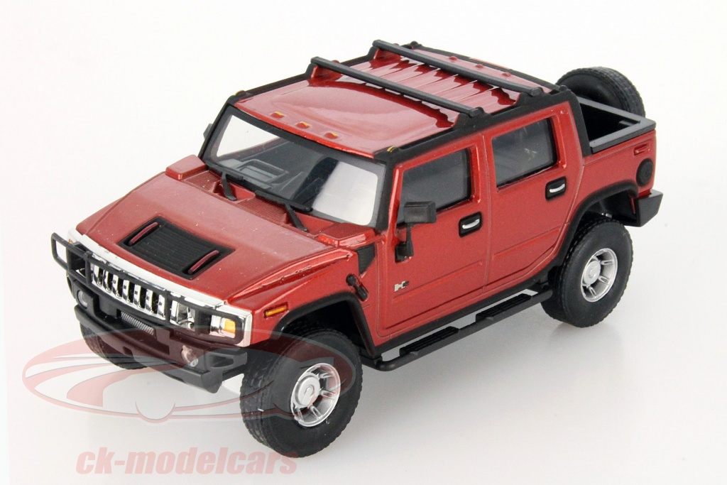 Cararama 1:43 Hummer H2 SUT rot 433ND Modellauto 433ND 4891965433004