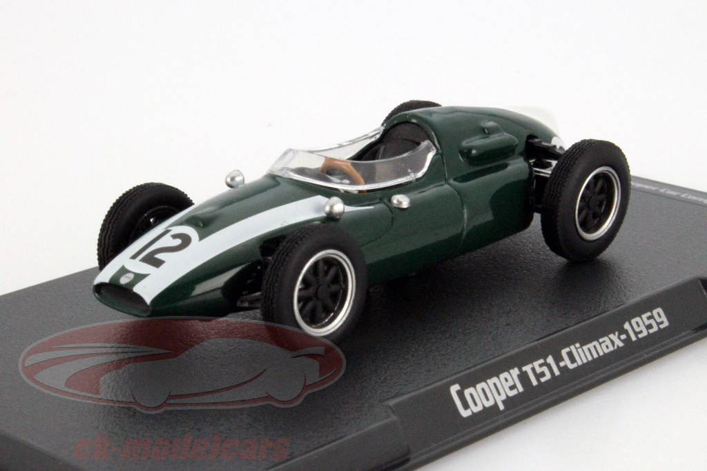 Modèle Réduit 1/43 Cooper 1959 Brabham - Marque Spark - Neuf Dans Sa Boîte - Pour Collectionneurs