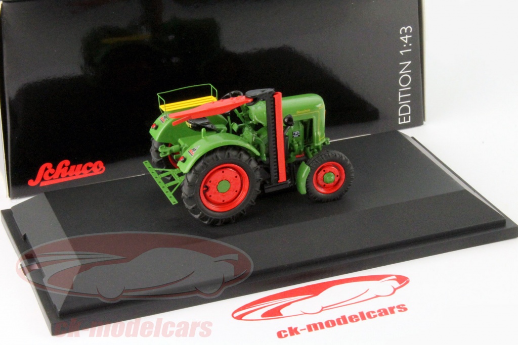 Tracteur Fendt à Friction 1/43 May Cheong Collection Ferme - Jouet Métal Vert Pour Enfants Dès 3 Ans