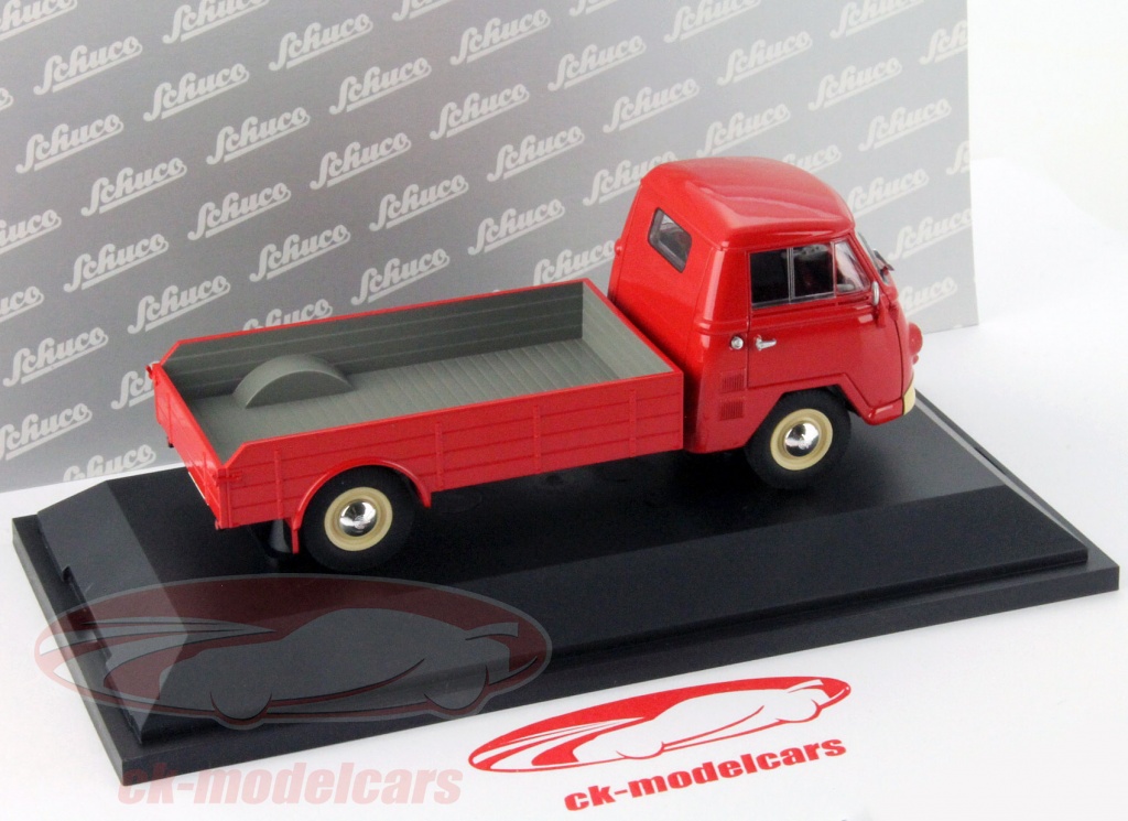 Schuco 1:43 Tempo Matador Low loader Platform truck red 03325 model car ...