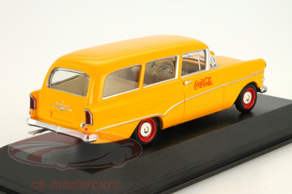 Modèle Réduit 1:43 Opel Record Monza 1958 Rouge N°152 Par Metro - Bon état