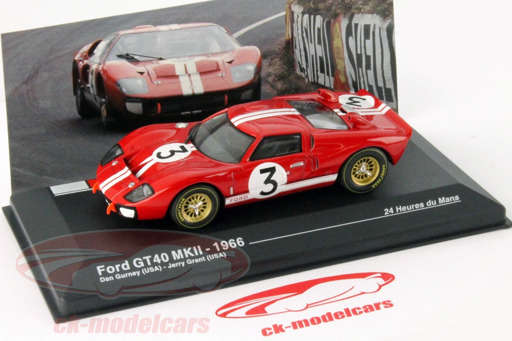 Shelby Collectibles Ford Gt-40 Mkii 1966 1/18 Minicar