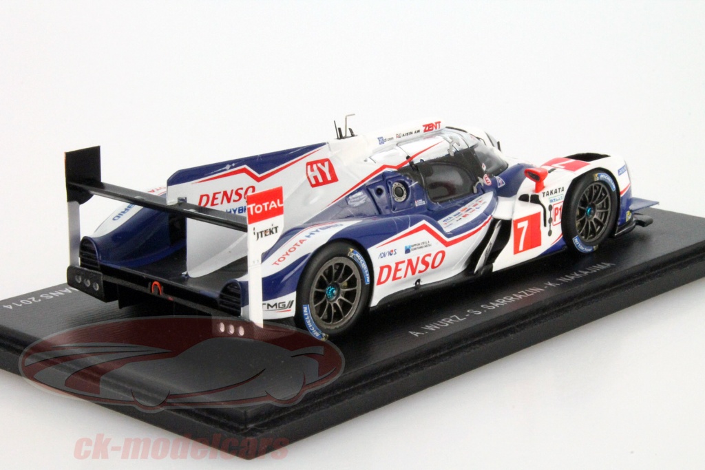 Miniature Toyota TS030 1/43 Spark Hybrid No.8 Racing S.Buemi / A