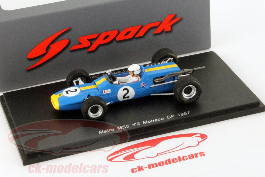 Spark 1/43 S1609 - Matra MS84 Ford-Cosworth #19 GP Canada 1969 - Servoz-Gavin