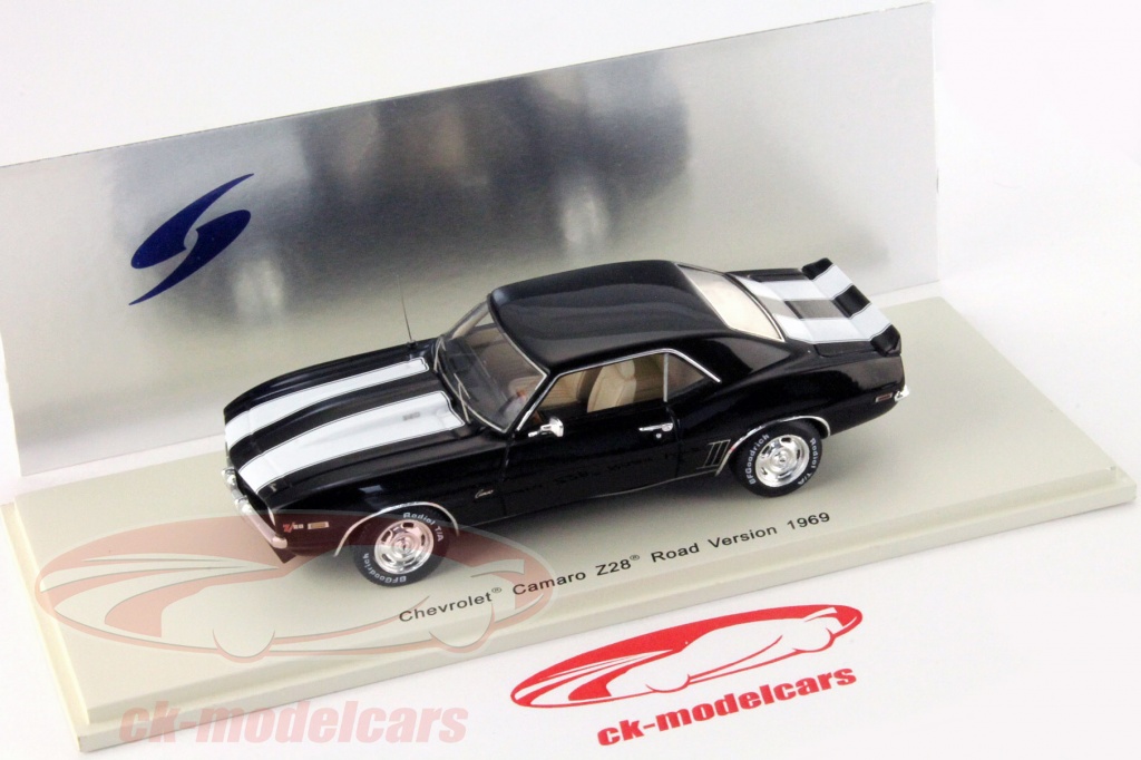 Chevrolet Camaro Z28 1969 - Modèle Réduit Stamp Model échelle 1/43 Jaune