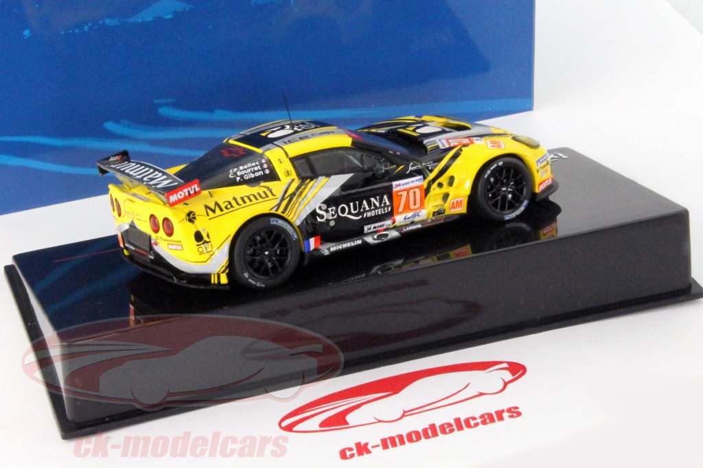 Modèle Spark Corvette C6 ZR1 Larbre Compétition #70 - 24h Du Mans 2012 - 1/43