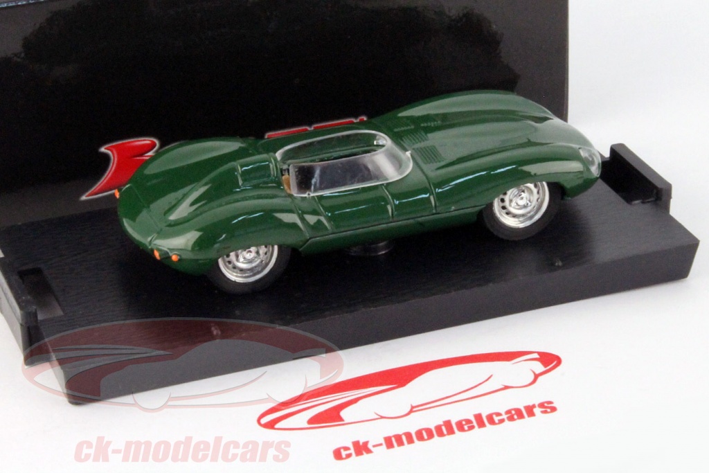Maquette 1/43 Jaguar Type D Millie Miglia #518 Par Brumm - Édition Bleue, Occasion - Ref. R146
