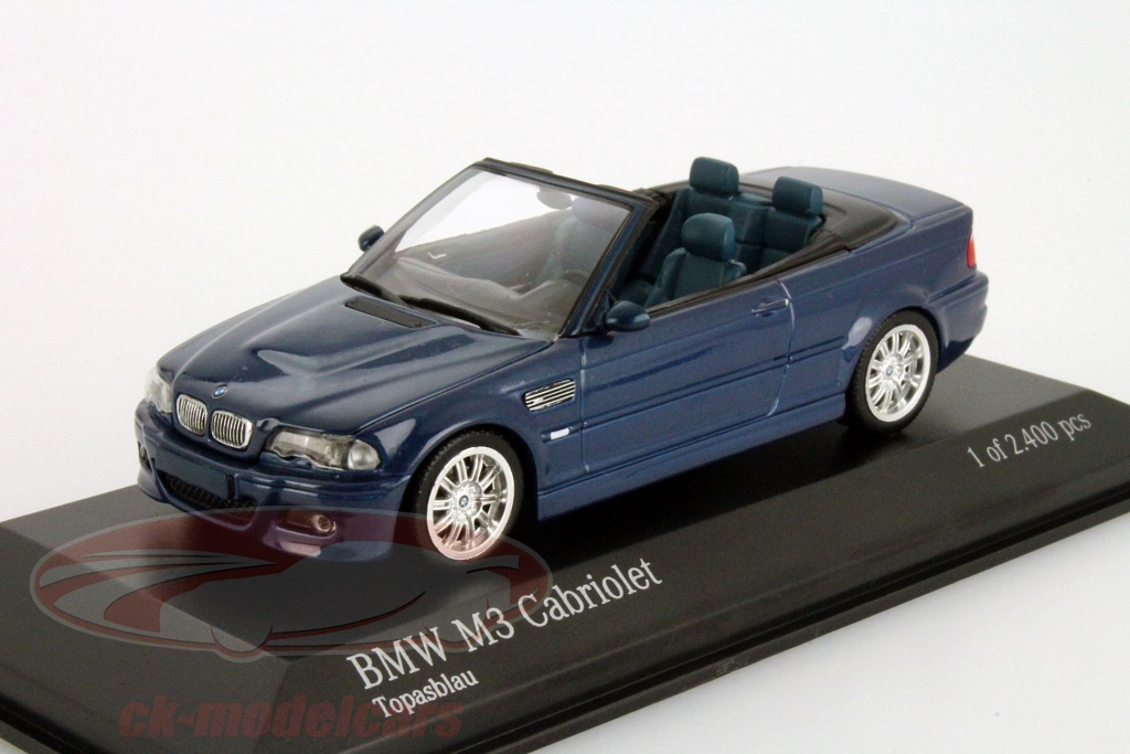 1/43 MINICHAMPS concessionnaire modèle BMW M3 Coupe Jaune