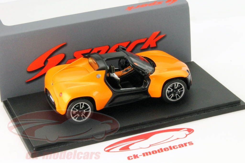 Spark S2248 - VENTURI America 2013 Noir/orange 1/43 - Modèle Neuf En Résine