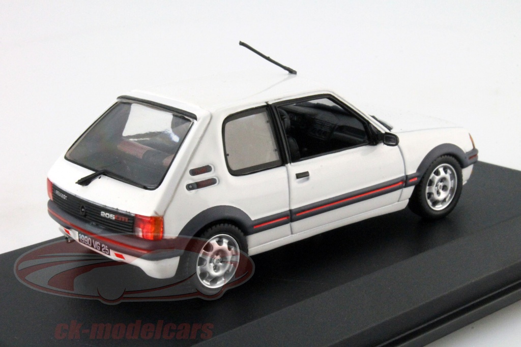 Norev - Norev - PEUGEOT 205 GTi 1,6 1988 Bleu Topaze réf. 184857 Neuf NBO 1/18