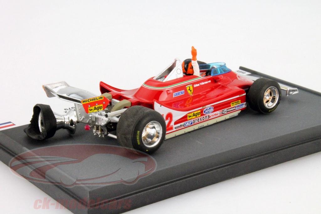 Ferrari 312 T4 1979 - Gilles Villeneuve #6 - Modèle Réduit échelle 1:24 - Altaya - Neuf Sous Boîte