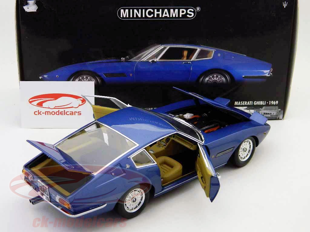 マセラティ ギブリ MASERATI GHIBLI 1969 1/18 MINICHAMPS