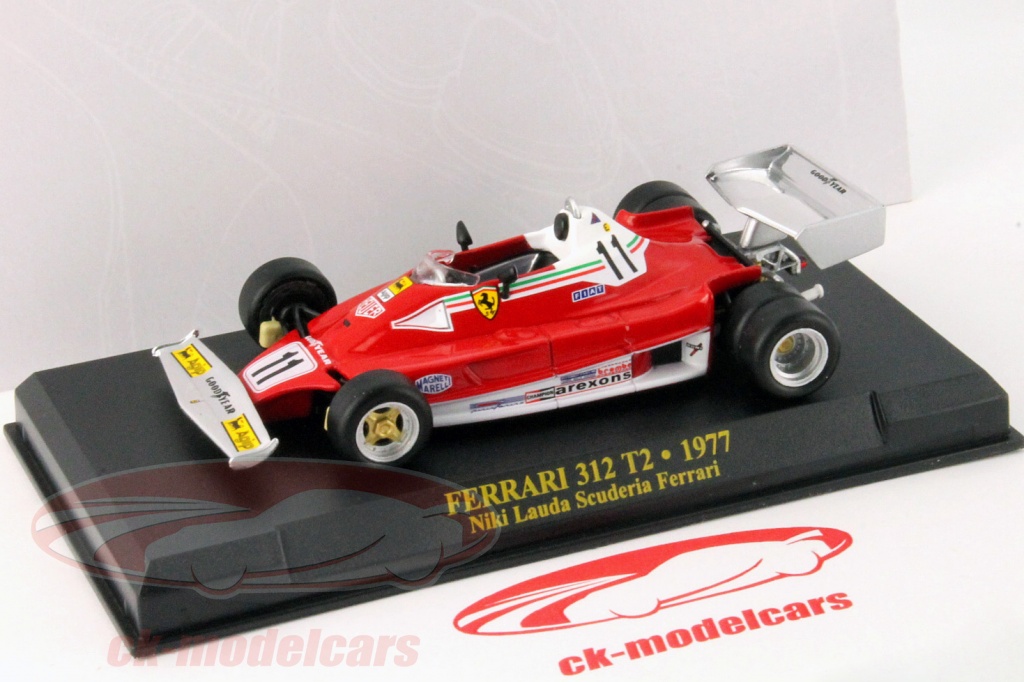 Voitures Formule 1 miniatures Ferrari 312T pour ferrari Ferrari