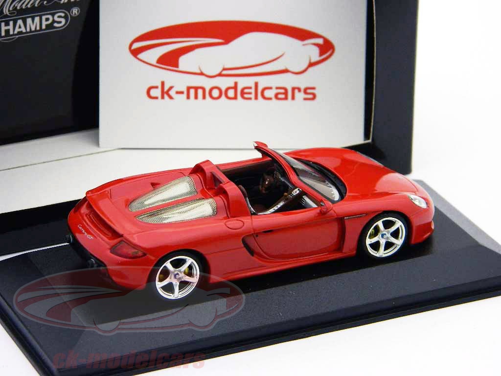 Porsche Carrera GT – 2003 – Rouge – Minichamps 1/43 – Réf. 940062631 – Neuf