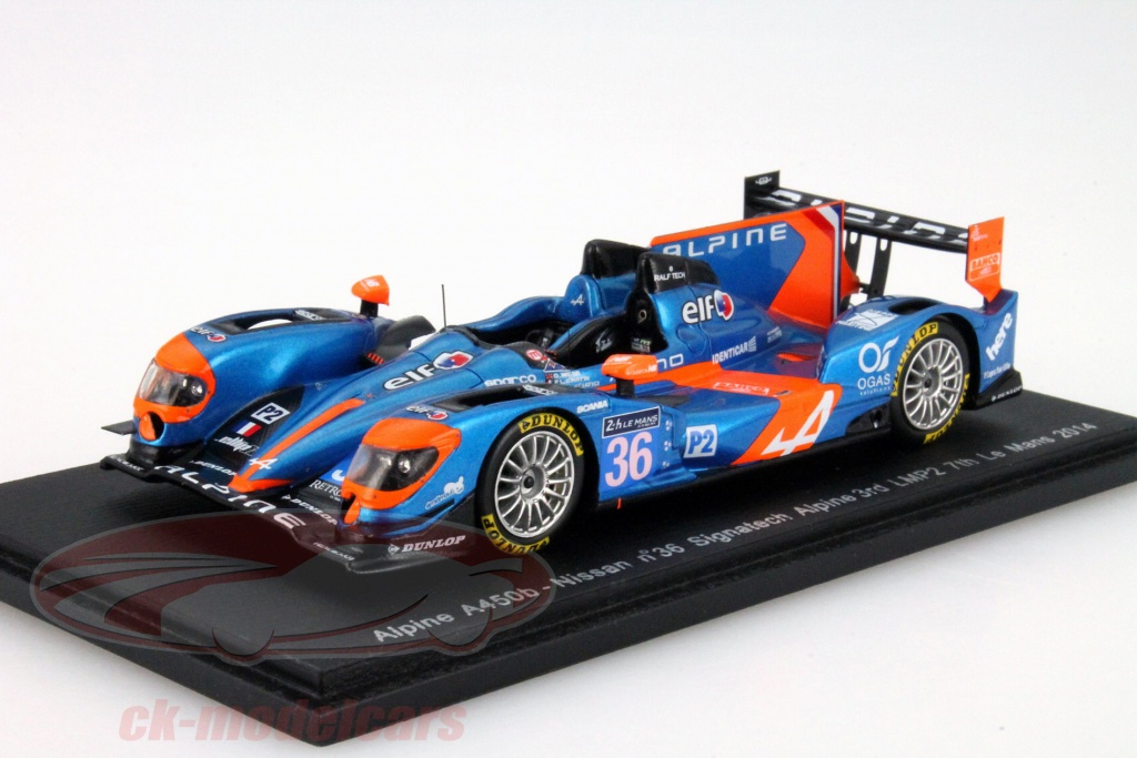 Signatech Spark 1:43 Alpine A450b Signatech Alpine #36 7 24h LeMans 2014 S4217 ...