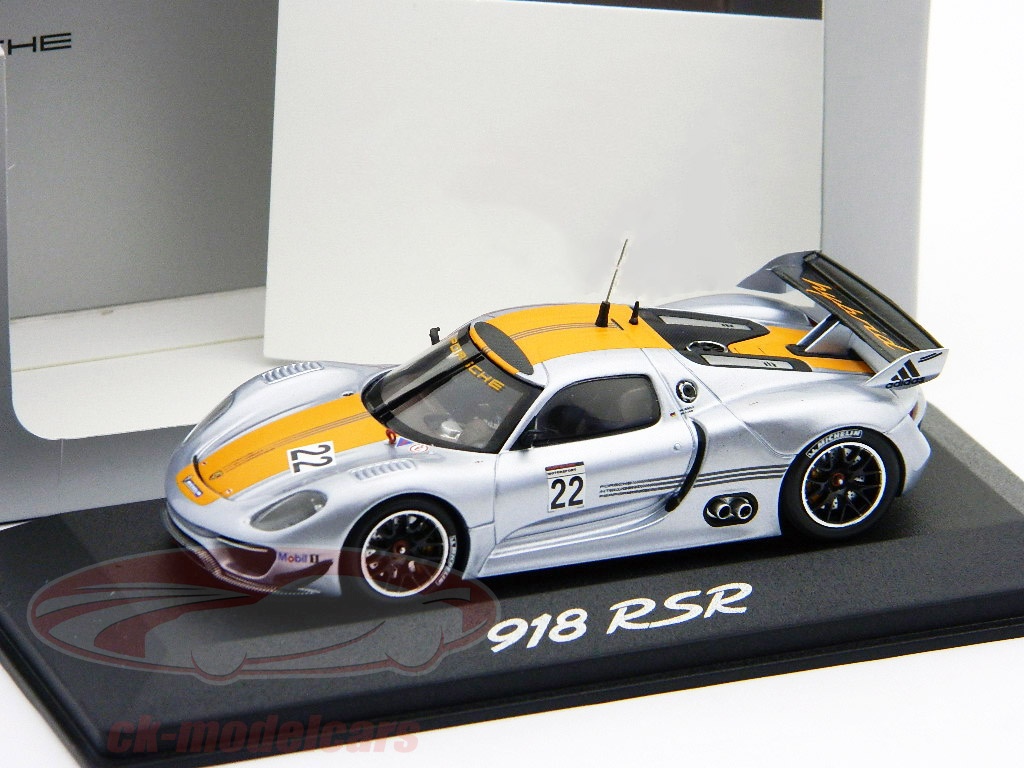 Porsche 918 RSR Hybrid Racing Coupe #22 1:43 Minichamps