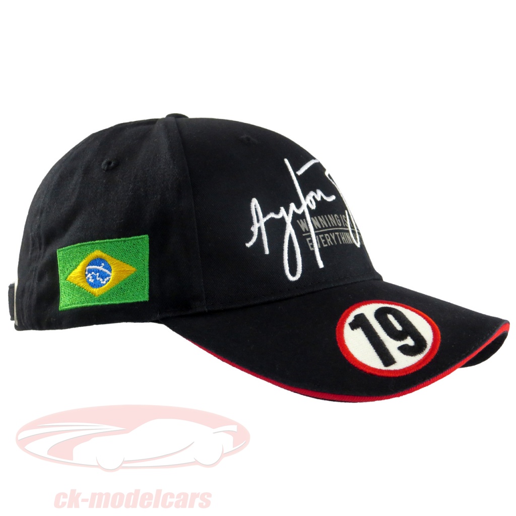 Ayrton Senna Cap #19 marine blue ASF-14-019 ASF-14-019 4250039635421