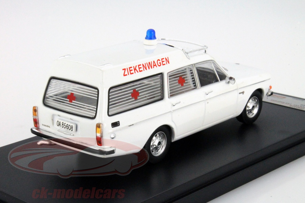 Volvo 145 Express Ambulance 1969 - Modèle Réduit 1:43 Atlas Diecast - Neuf