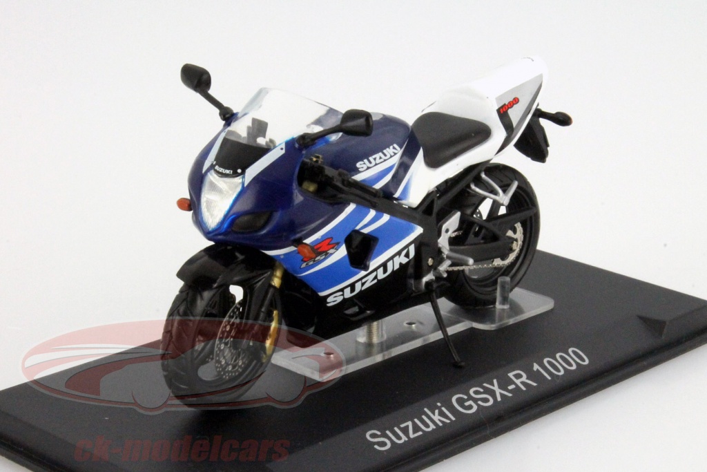 Moto Miniature Altaya 1/24 - Suzuki GSXR 1000 - Modèle De Collection Occasion