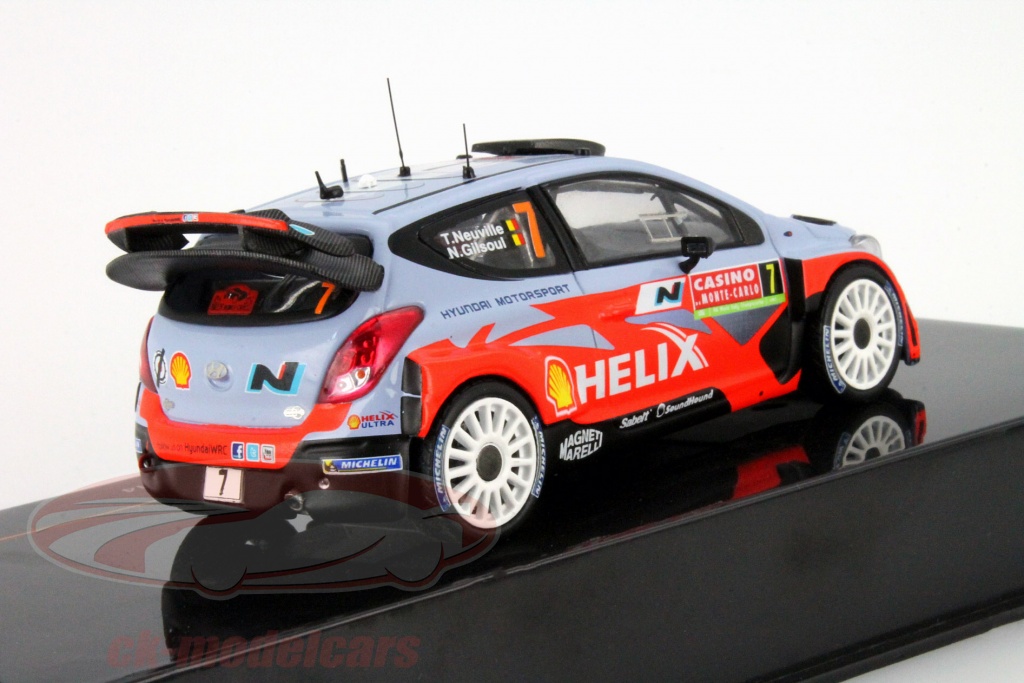 Hyundai I20 Neuville Rallye Monte-Carlo 2014 – Ixo Altaya 1/43 – Neuf