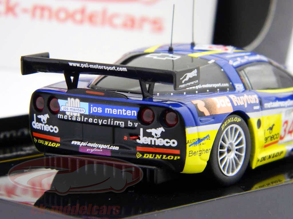 CHEVROLET CORVETTE C6R n° 34 24 H DE SPA 2006 DECAL1/43e
