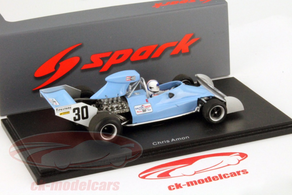 Figurine 1/18 Chris Amon VROOM - Résine à Peindre - Neuf