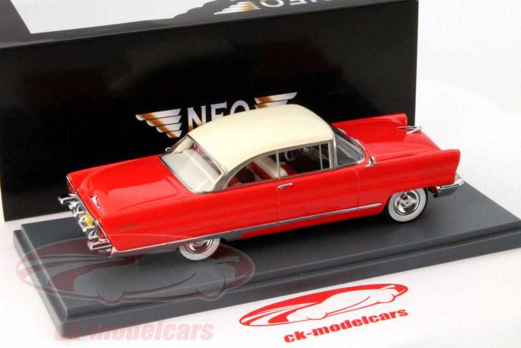 Miniature Neo Scale Models – Lincoln Premiere Hardtop 1956 – Rouge – 1/43