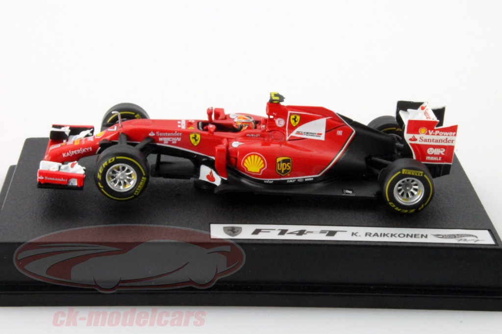 Hot Wheels F1 1/43 K.ライコネン F14-T