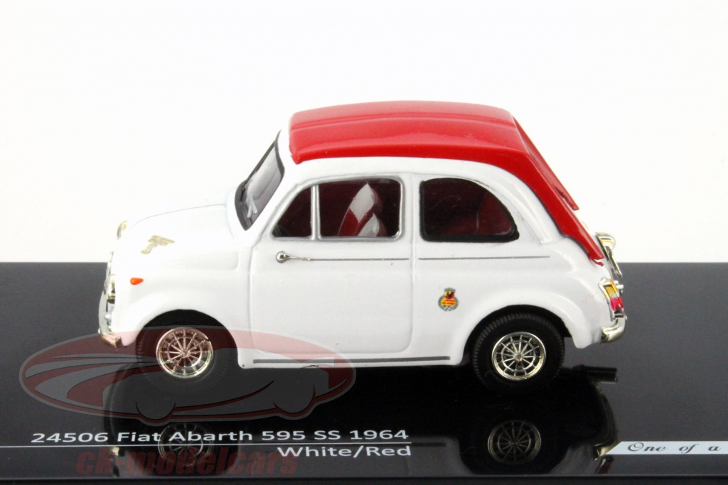 Vitesse 1/43 - 500 Fiat 500 Closed Roof White / Tan Diecast Model Car 7427265034411