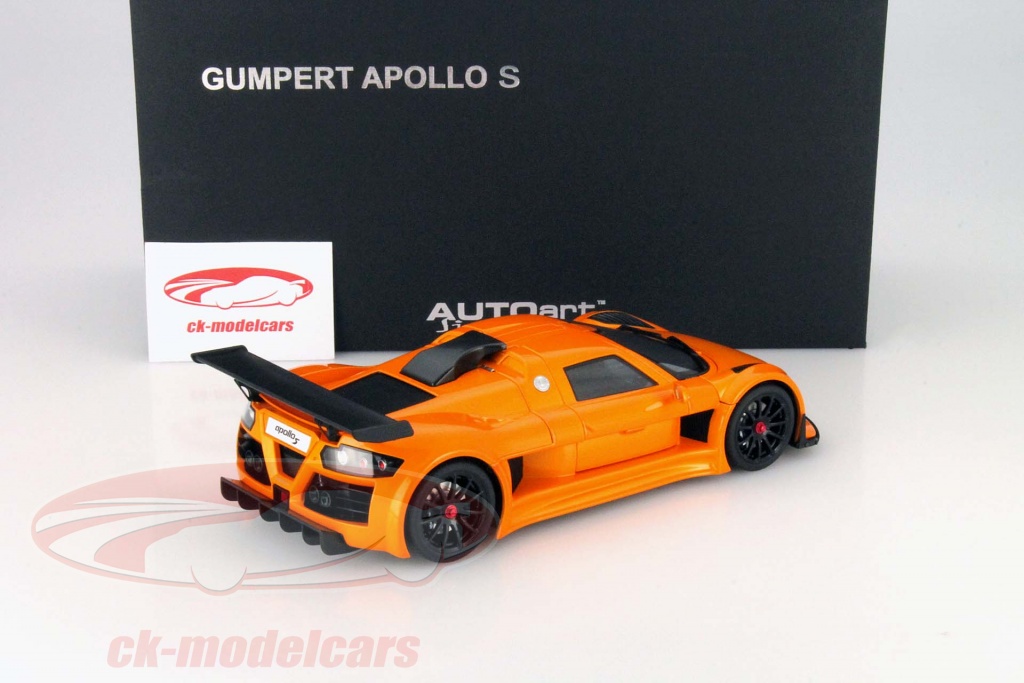 オートアート 1/18 グンペルトアポロS メタリック・オレンジ