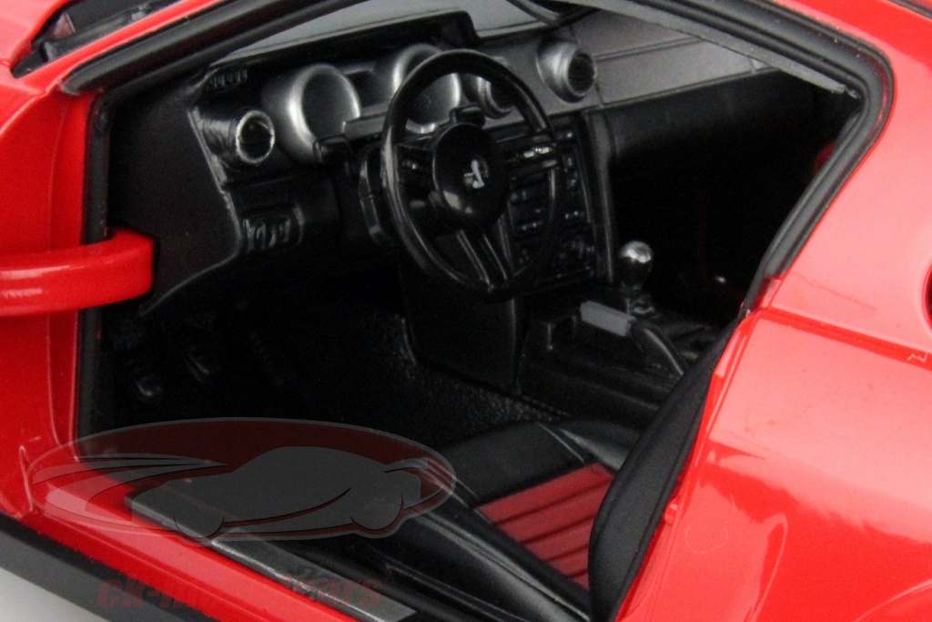 Shelby Collectibles – Ford Mustang Shelby GT350 50th Anniversary – 1/18 – Noir – Édition Limitée