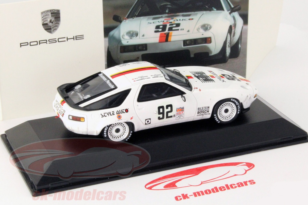Spark 1:43 Porsche 928 S Brumos Racing #92 24h Daytona 1984 MAP02020215 ...