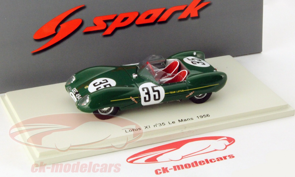 Le Mans 1972 Lotus Eleven #32 – 24H Du Mans 1956, Modèle Spark