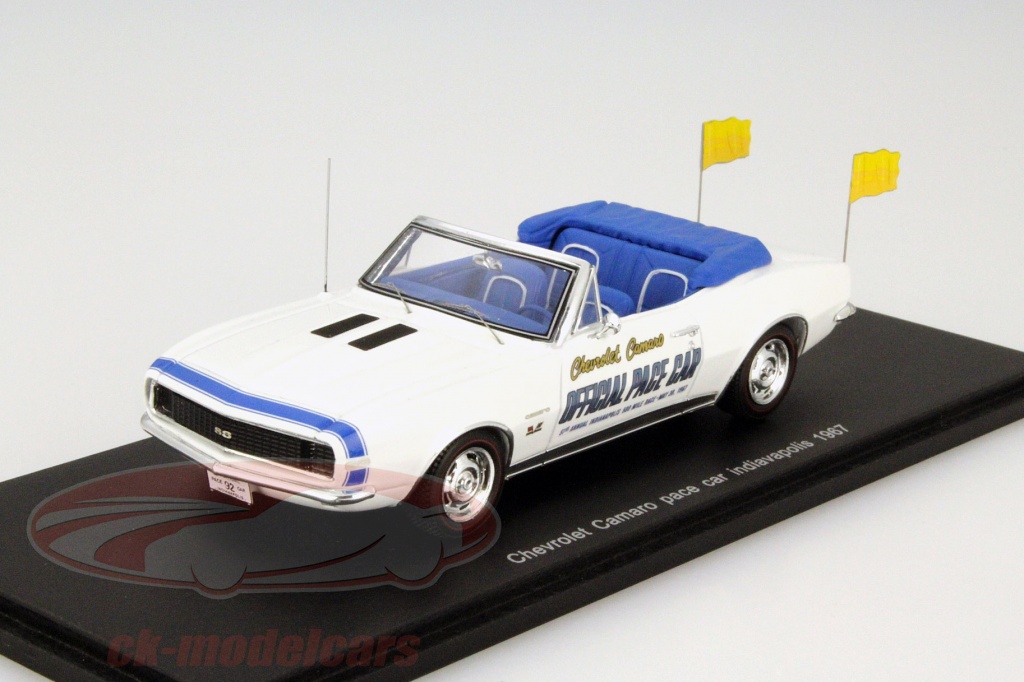 1969 Chevrolet Camaro Pace Car Edition Convertible at Indy 2022 as S6.1