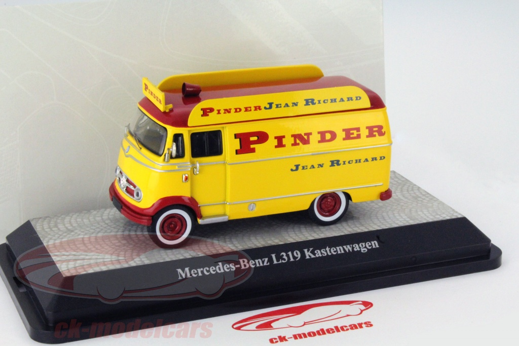 Mercedes - L1500S LF8 Pompiers 1941 - Modèle Presse - 1/43 - Autos Miniatures