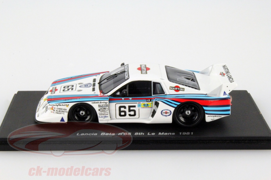 SPARK 1/43 - LANCIA Beta Montcarlo Turbo - 24h Le Mans 1981