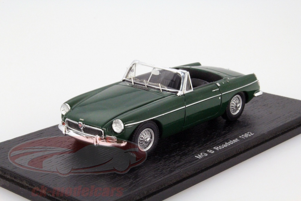 Miniature Tekno 1/43 – MG TD Roadster – Vert Clair – Très Bon état (sans Boîte)