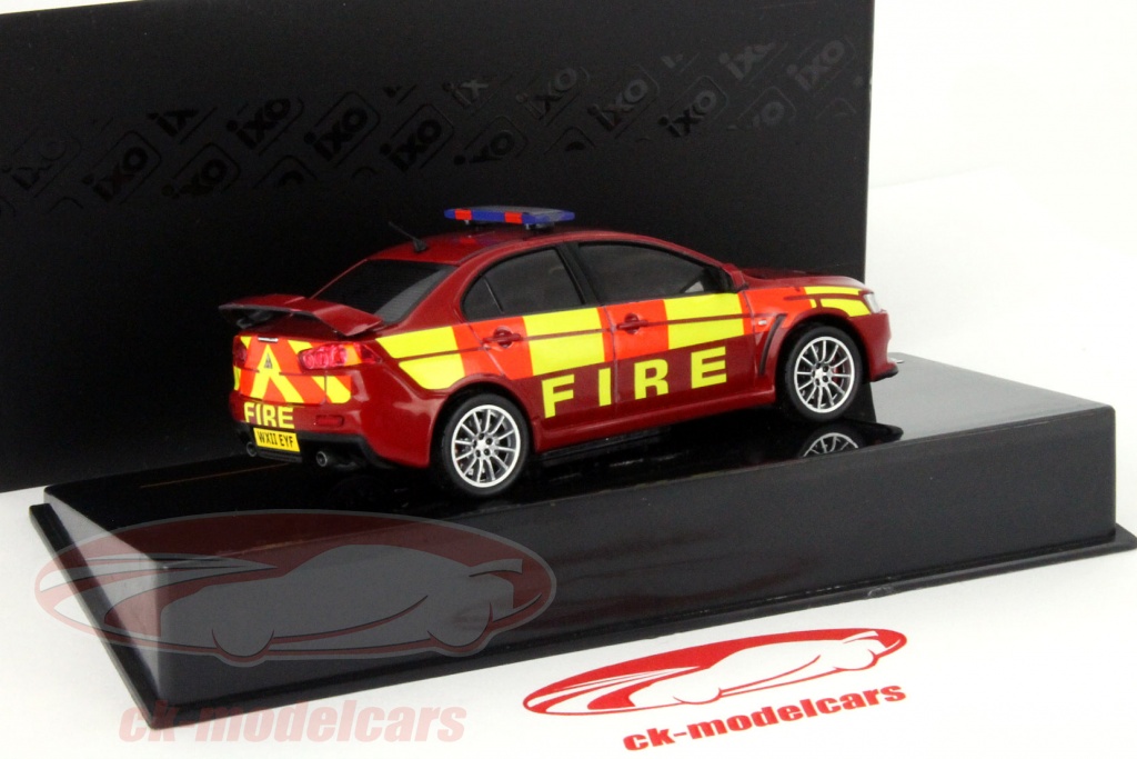 Miniature IXO 1/43 – Mitsubishi Lancer Evo X WRC 2007 – N°00