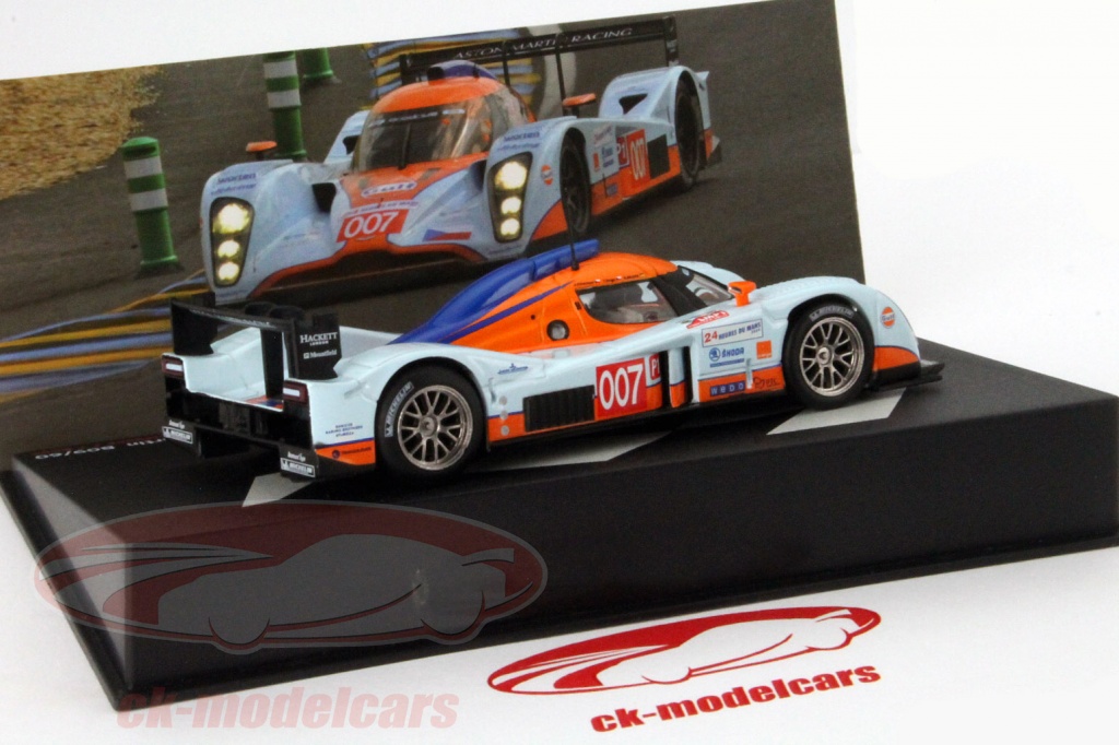 Voiture Miniature 1/43 Lola Aston Martin B09/60 - 24H Du Mans 2009, Collection Charouz Mücke Enge, Modèle ALA067 - 9