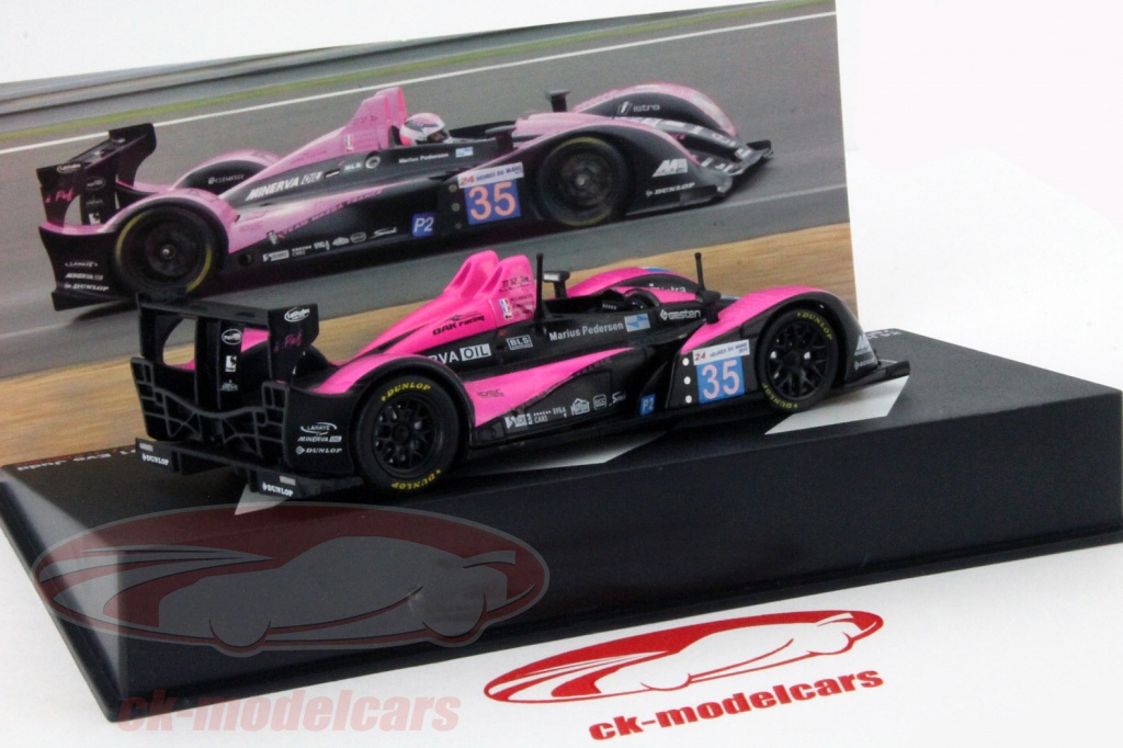 Miniature Spark 1/43 Pescarolo 01 Judd N°16 – 24h Le Mans 2007 Signée Collard/Comas