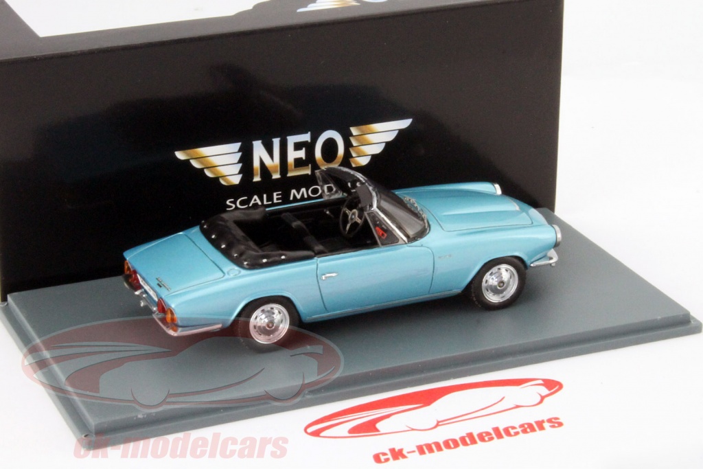 Neo 1:43 Lancia Kappa 2.0 Turbo año de construcción 1994 azul metálico