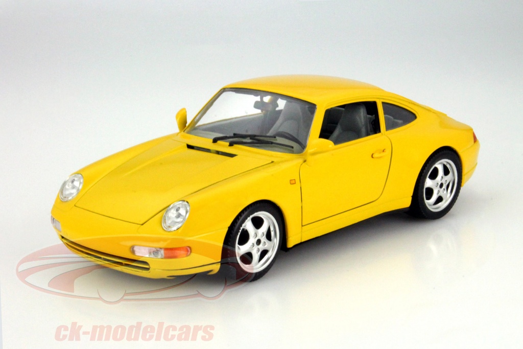 Miniature Moteur Porsche 911 Carrera 1993 – Burago échelle 1/18 – Pièce Détachée Modèle #A26