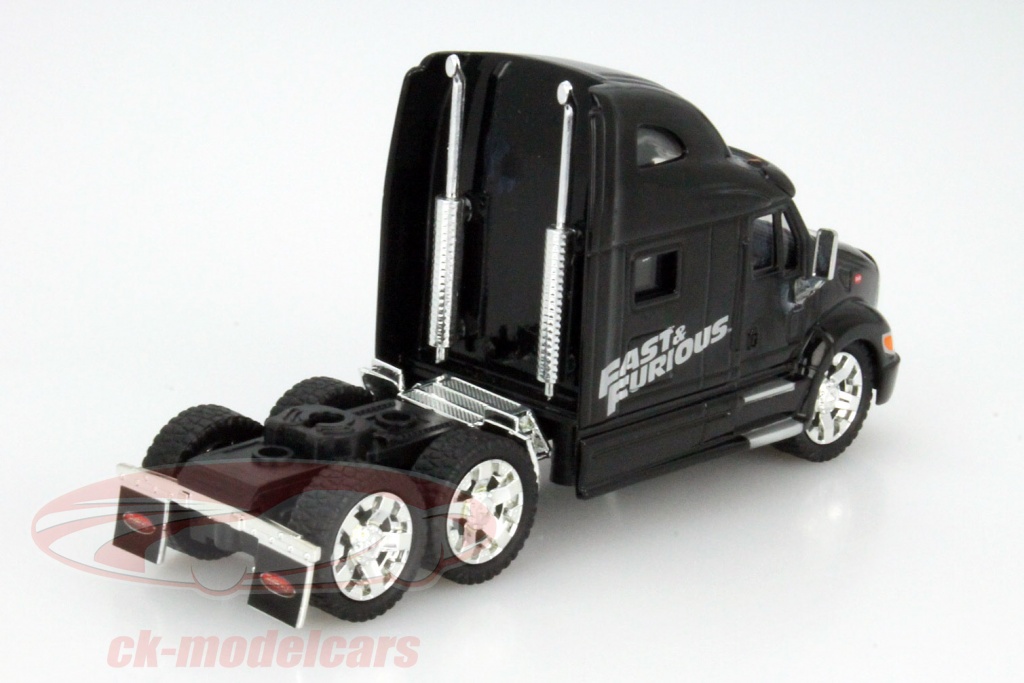 Jada Fast & Furious 1:64 Diecast – Black Peterbilt 387 Hauler G