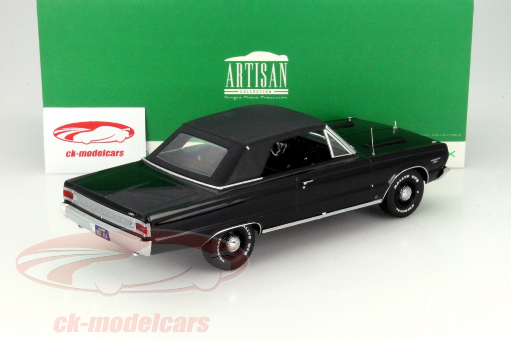 PLYMOUTH BELVEDERE GTX CONVERTIBLE 1/18 GREENLIGHT 19006 voiture cabriolet minia