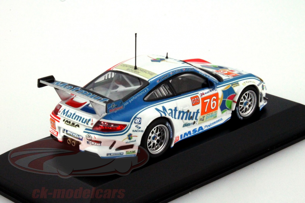 Minichamps 1:43 Porsche 997 GT3 RSR #76 24h LeMans 2010 IMSA ...